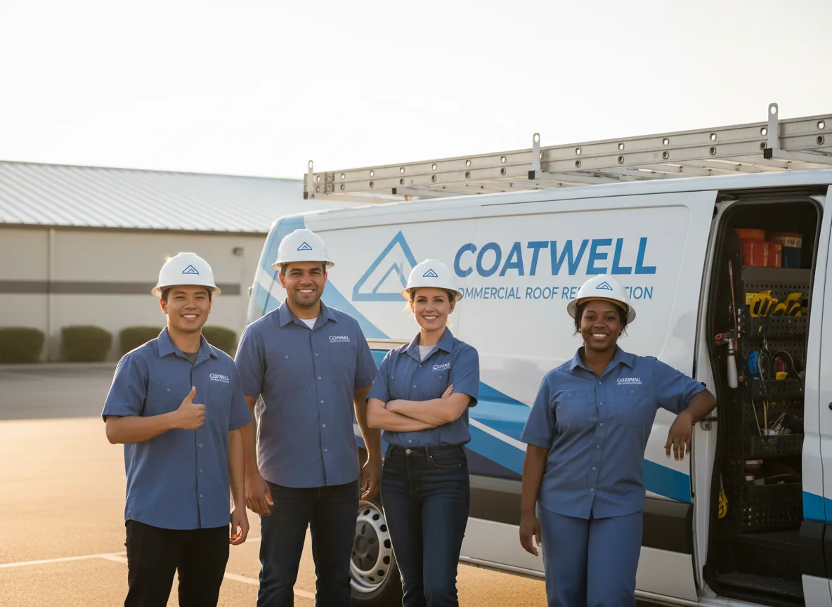 Commercial roof coating company in Greenacres, WA